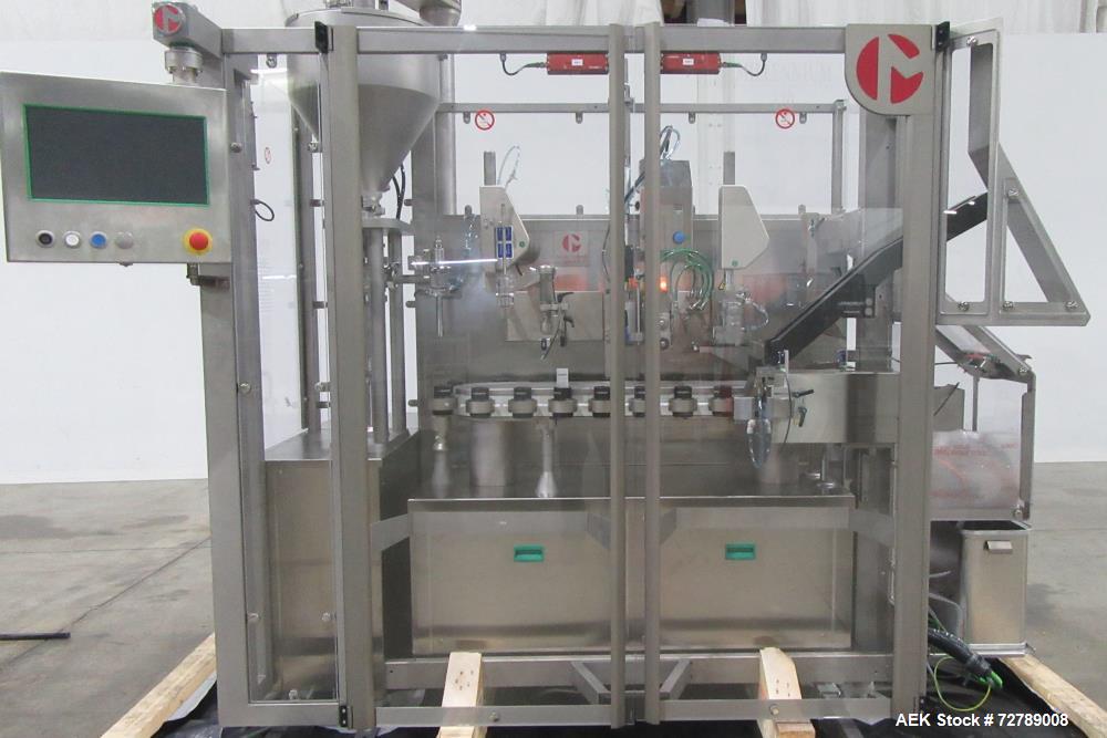 Unused Marchesini Group Tonazzi Millenium 120 Automatic Hot Air Tube Filler for Sale