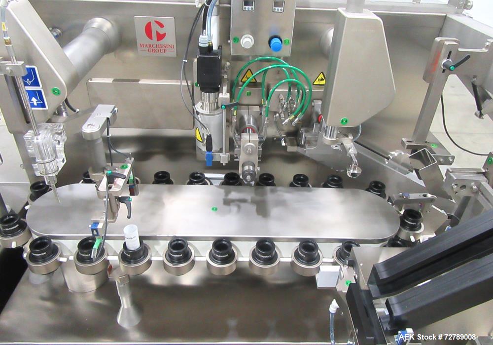 Unused Marchesini Group Tonazzi Millenium 120 Automatic Hot Air Tube Filler for Sale