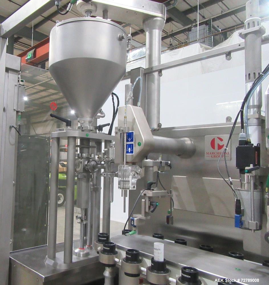 Unused Marchesini Group Tonazzi Millenium 120 Automatic Hot Air Tube Filler for Sale