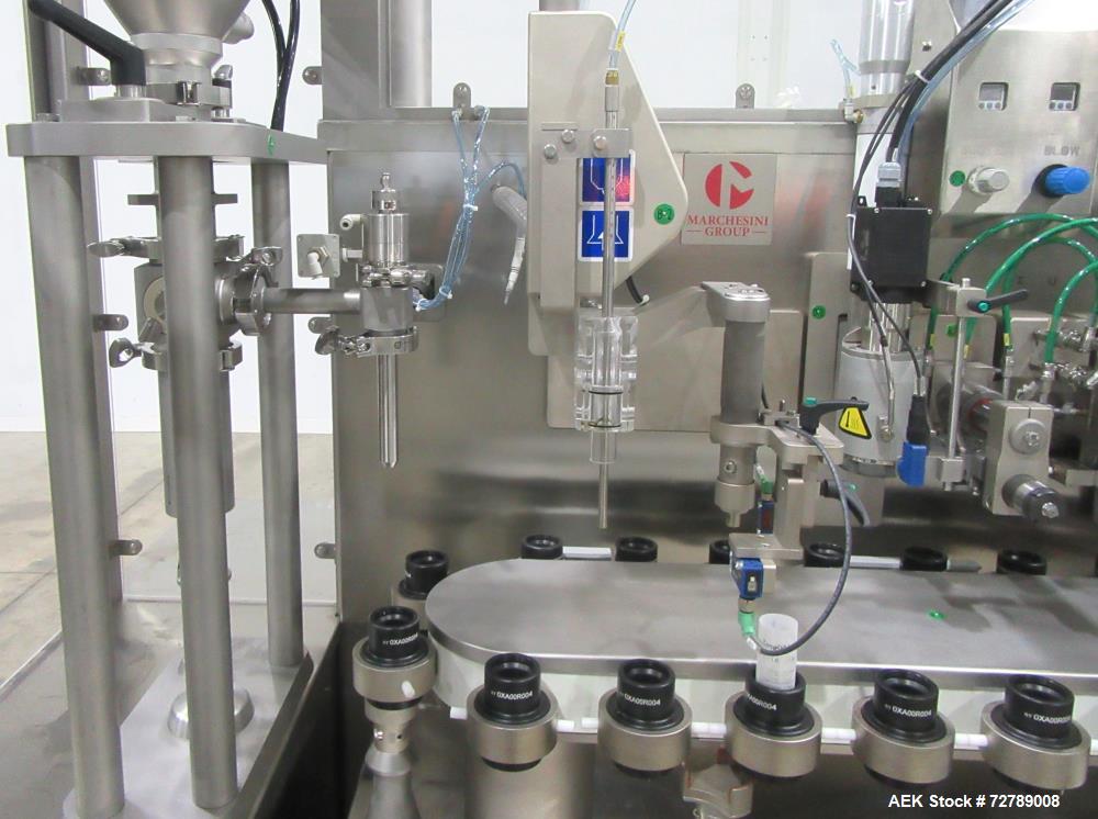 Unused Marchesini Group Tonazzi Millenium 120 Automatic Hot Air Tube Filler for Sale