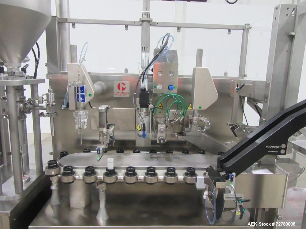 Unused Marchesini Group Tonazzi Millenium 120 Automatic Hot Air Tube Filler for Sale