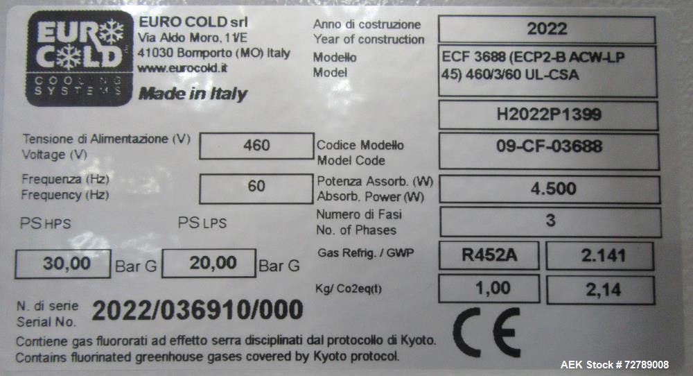 Unused Marchesini Group Tonazzi Millenium 120 Automatic Hot Air Tube Filler for Sale