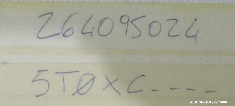 Unused Marchesini Group Tonazzi Millenium 120 Automatic Hot Air Tube Filler for Sale