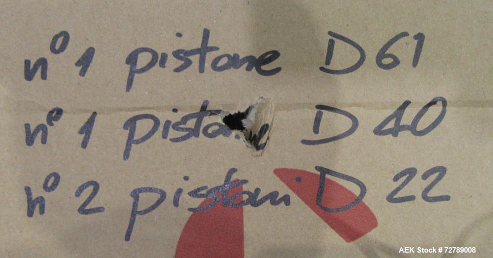 Unused Marchesini Group Tonazzi Millenium 120 Automatic Hot Air Tube Filler for Sale