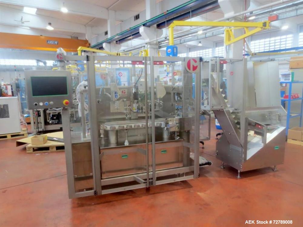 Unused Marchesini Group Tonazzi Millenium 120 Automatic Hot Air Tube Filler for Sale