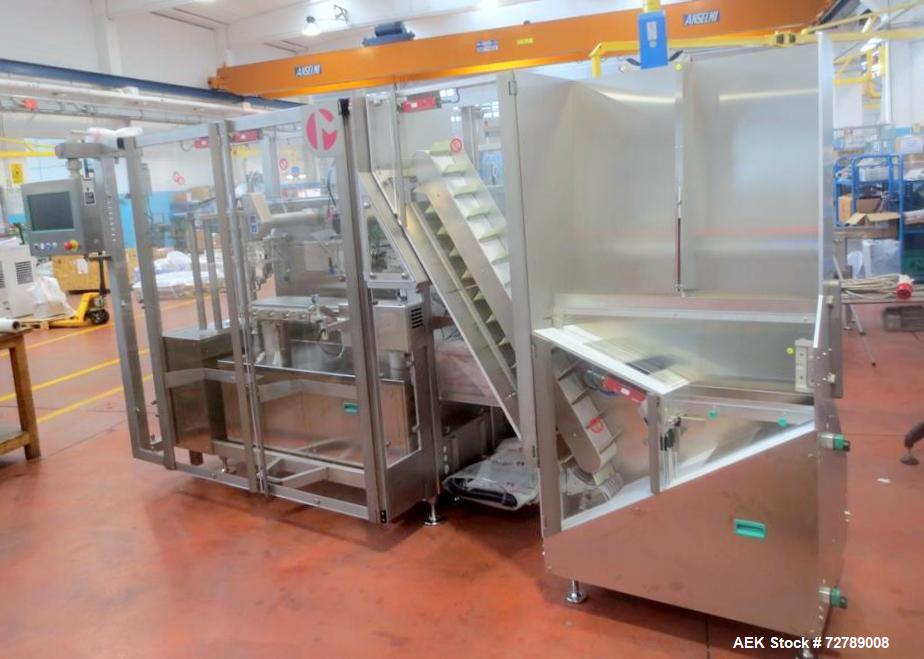 Unused Marchesini Group Tonazzi Millenium 120 Automatic Hot Air Tube Filler for Sale