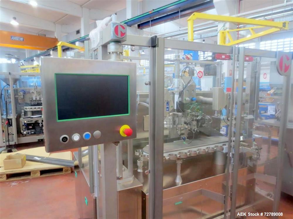 Unused Marchesini Group Tonazzi Millenium 120 Automatic Hot Air Tube Filler for Sale