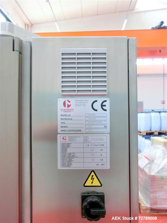 Unused Marchesini Group Tonazzi Millenium 120 Automatic Hot Air Tube Filler for Sale