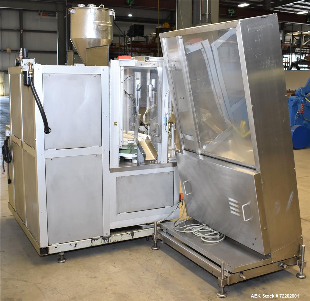 Used Norden NM-400 Plastic Tube Filler and Sealer.