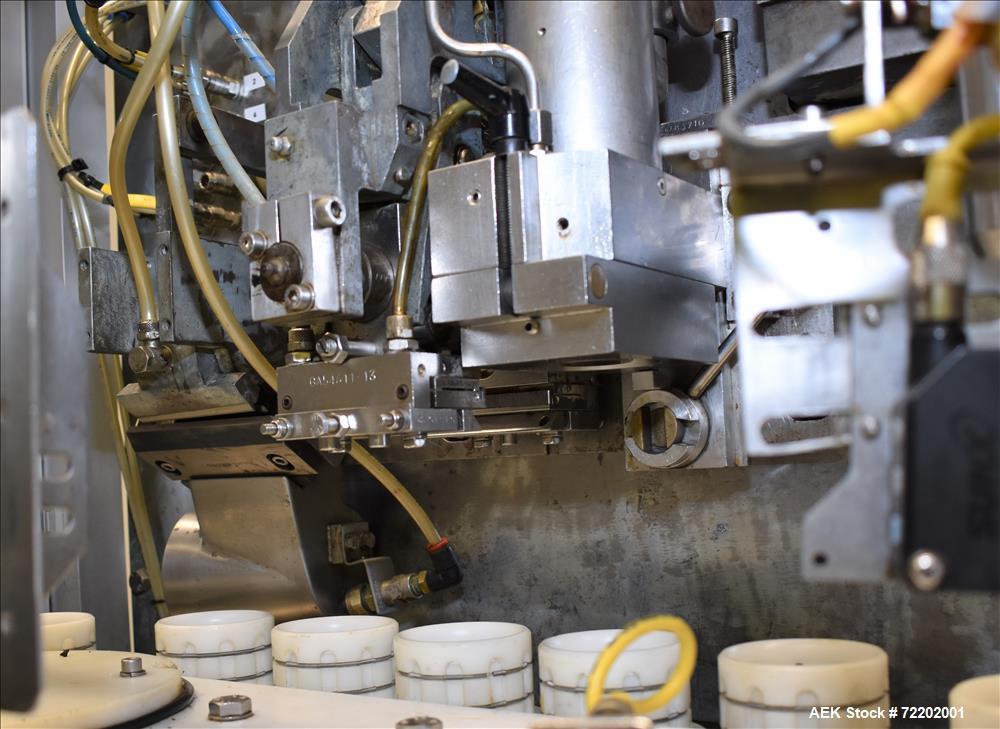 Used Norden NM-400 Plastic Tube Filler and Sealer.