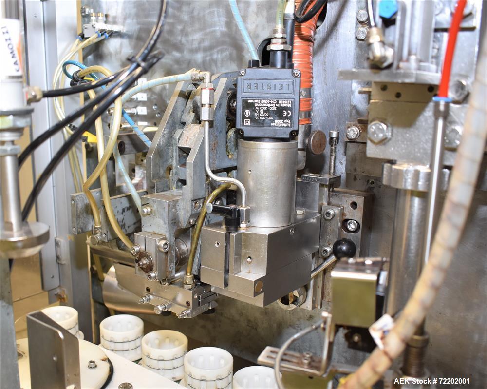 Used Norden NM-400 Plastic Tube Filler and Sealer.