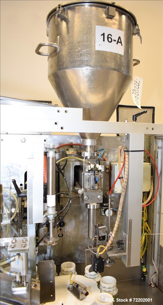Used Norden NM-400 Plastic Tube Filler and Sealer.