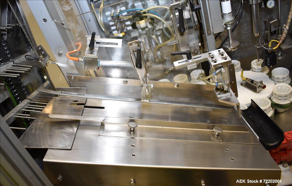 Used Norden NM-400 Plastic Tube Filler and Sealer.