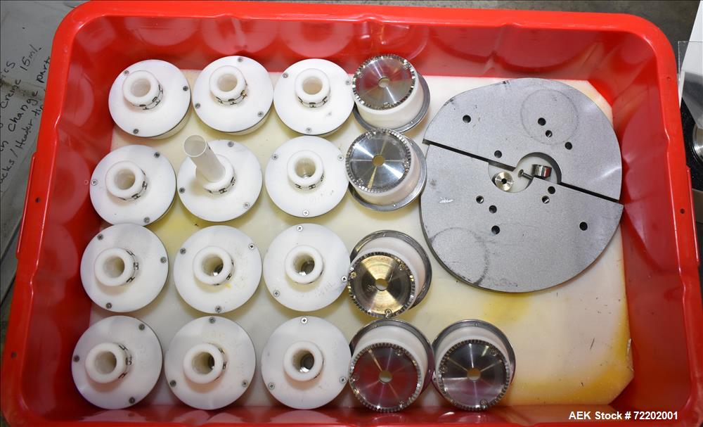 Used Norden NM-400 Plastic Tube Filler and Sealer.