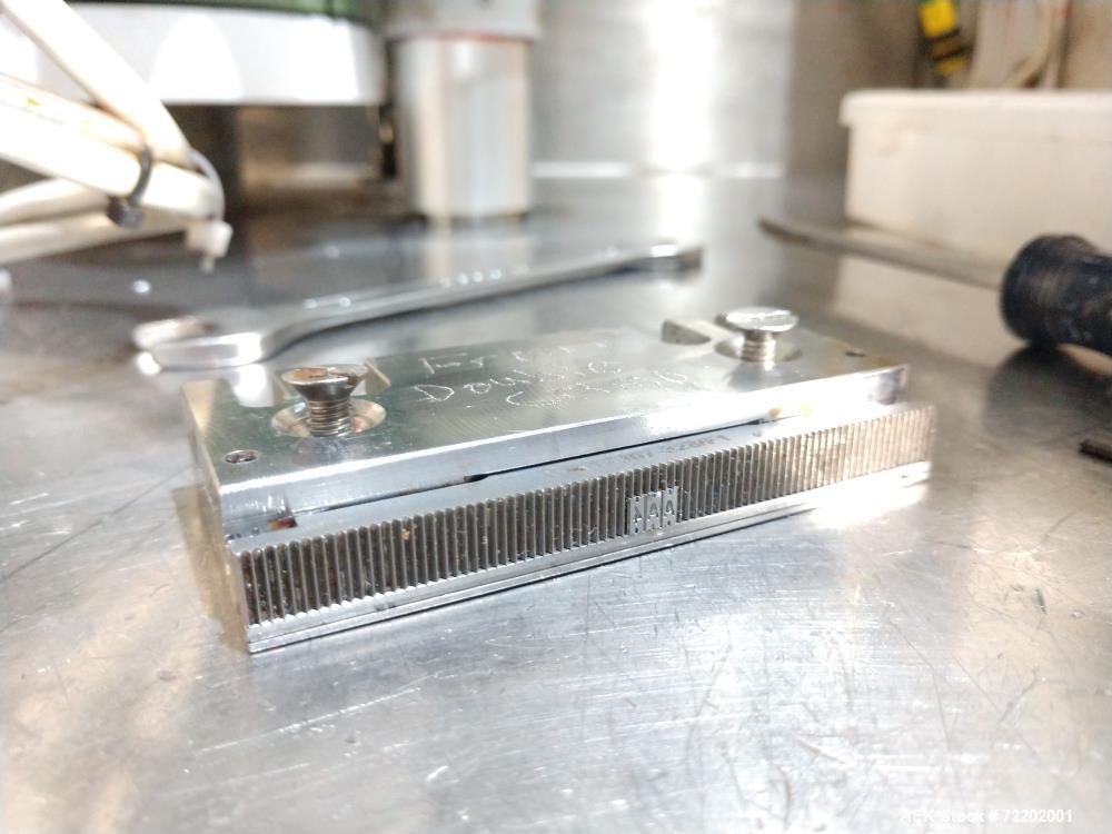 Used Norden NM-400 Plastic Tube Filler and Sealer.