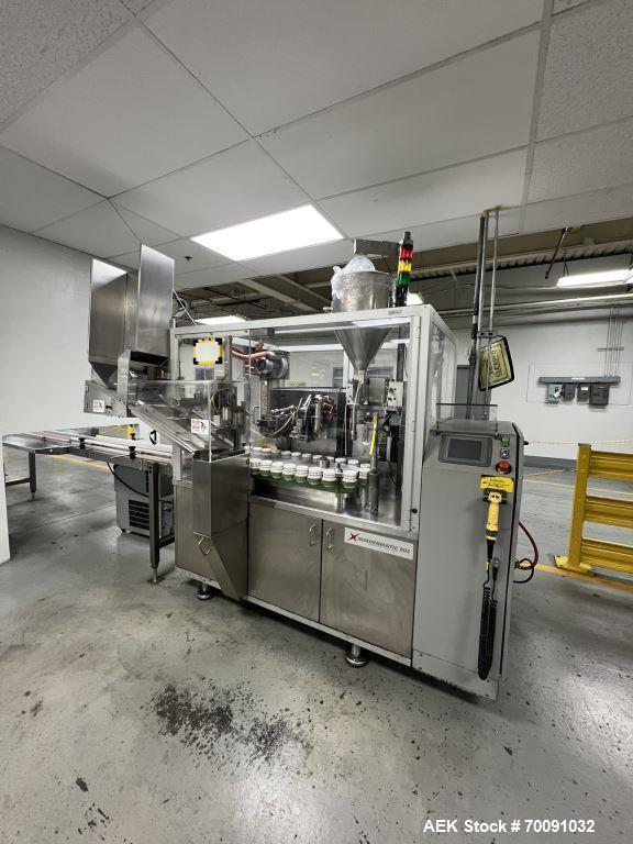 Used Norden NM902 Automatic Hot Air Plastic Tube Filler | Up to 100 TPM | 1–300 mL Fill | Cassette Feeder & Chiller