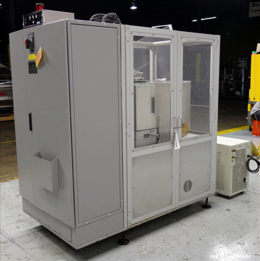 Used Norden Model NM 700 HA Hot Air Plastic Tube Filler. Capable of speeds up to 70 tubes per minute. General Fill volume range: 1ml - 300ml. Tube size range: (Length) 50mm - 250mm (Diam) 10mm - 60mm...