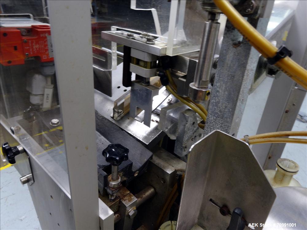 Used Norden Model NM 700 HA Hot Air Plastic Tube Filler. Capable of speeds up to 70 tubes per minute. General Fill volume range: 1ml - 300ml. Tube size range: (Length) 50mm - 250mm (Diam) 10mm - 60mm...