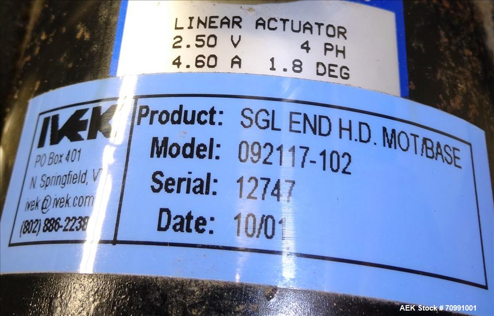 Used Norden Model NM 700 HA Hot Air Plastic Tube Filler. Capable of speeds up to 70 tubes per minute. General Fill volume range: 1ml - 300ml. Tube size range: (Length) 50mm - 250mm (Diam) 10mm - 60mm...