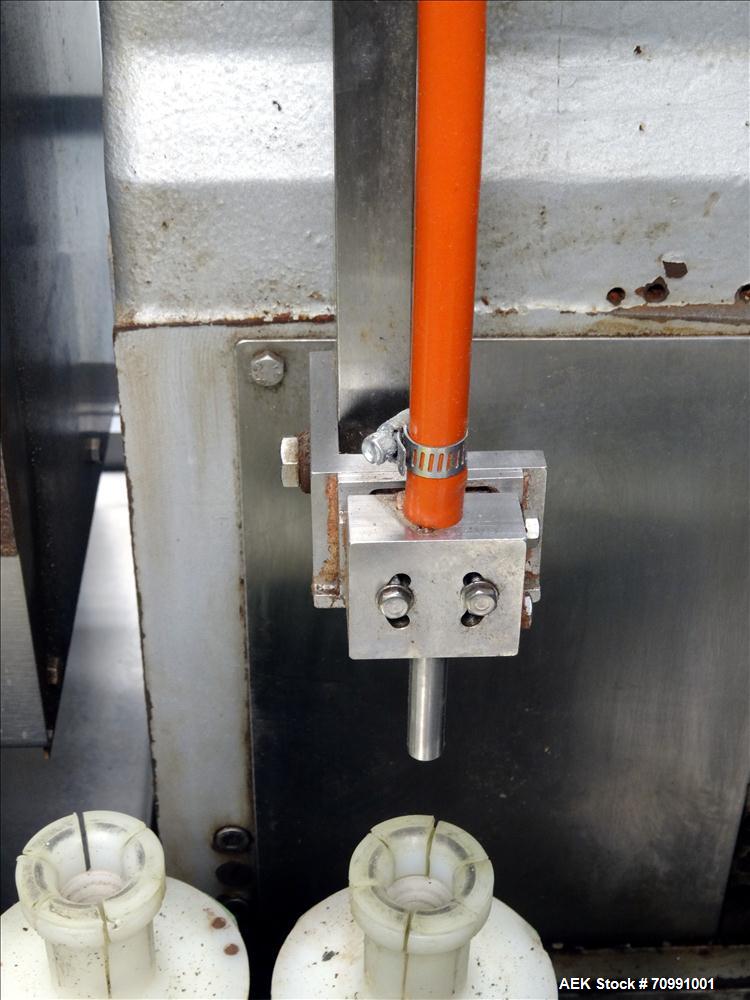 Used Norden Model NM 700 HA Hot Air Plastic Tube Filler. Capable of speeds up to 70 tubes per minute. General Fill volume range: 1ml - 300ml. Tube size range: (Length) 50mm - 250mm (Diam) 10mm - 60mm...