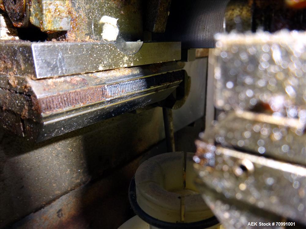 Used Norden Model NM 700 HA Hot Air Plastic Tube Filler. Capable of speeds up to 70 tubes per minute. General Fill volume range: 1ml - 300ml. Tube size range: (Length) 50mm - 250mm (Diam) 10mm - 60mm...