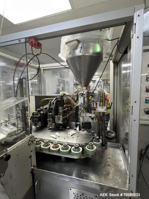 Used Norden NM700HA Automatic Hot Air Plastic Tube Filler | Up to 70 TPM | 10–50 mm Diameter | Cassette Feeder & Chiller