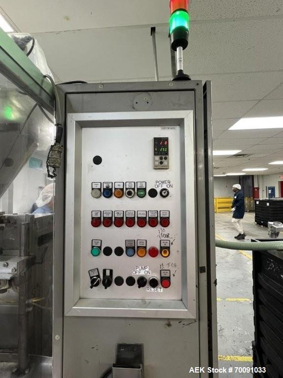 Used Norden NM700HA Automatic Hot Air Plastic Tube Filler | Up to 70 TPM | 10–50 mm Diameter | Cassette Feeder & Chiller