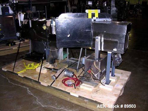 Used Norden Plastic Tube Filling Line Consisting Of: (1) Model NM2000 Norden tube filler, hinged cassette tube feeder, tube cleaning, vision system, cap torquing, twin head bottom up piston fill stat...