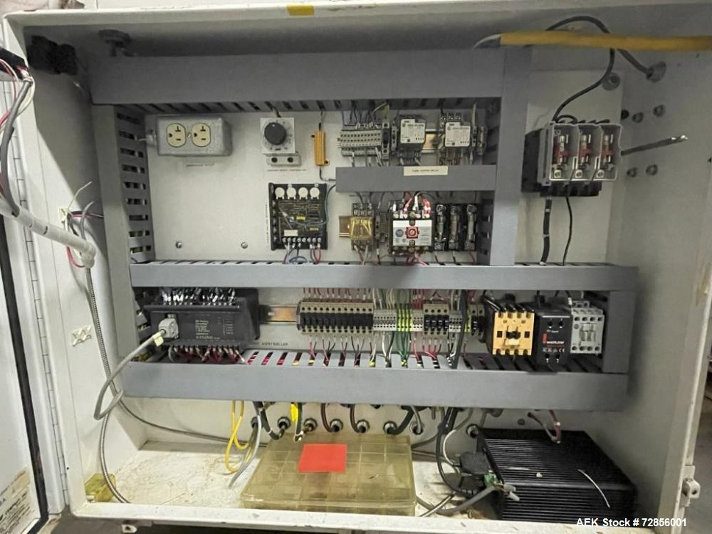 Used Prosys LVF-RT40H Plastic Tube Filler – Hot Air Seal, 40 TPM, Heated Hopper, Cosmetic Creams Packaging