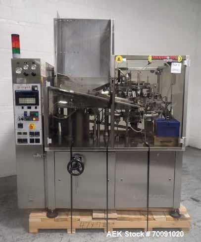 Used Unipac Rotary Plastic Tube Filler