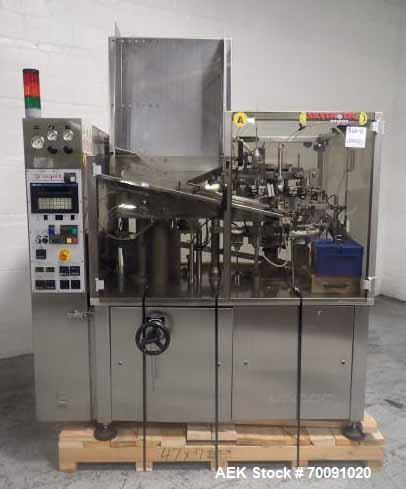 Used- Unipac Rotary Plastic Tube Filler