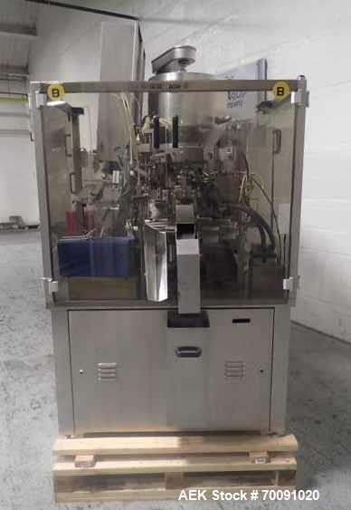 Used- Unipac Rotary Plastic Tube Filler