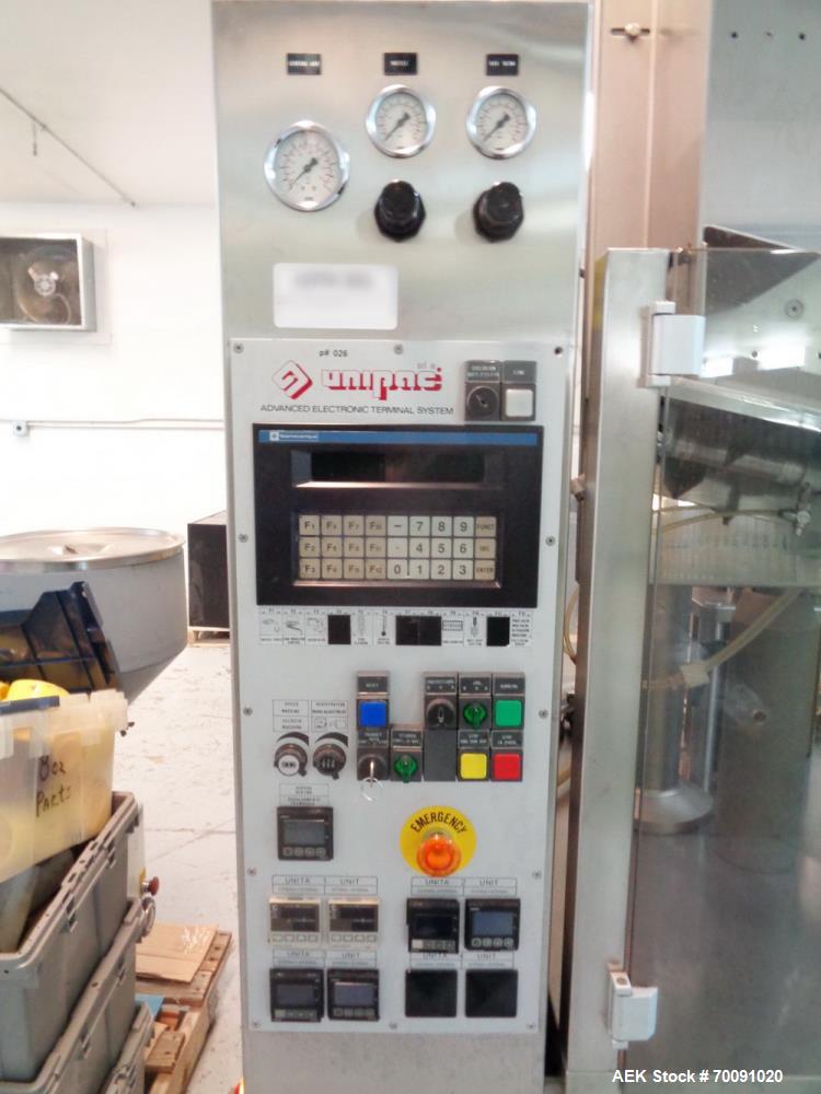 Used Unipac Rotary Plastic Tube Filler