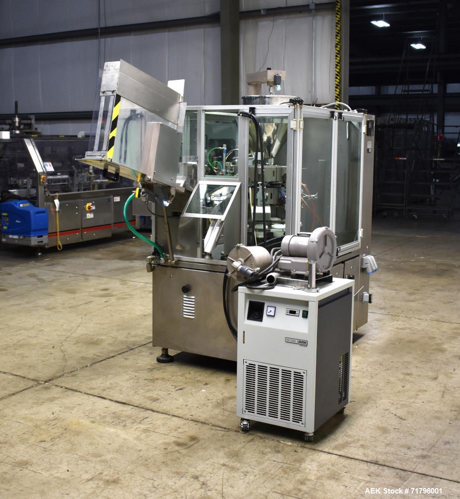 Used Tonazzi COLIBRI 801 Automatic,Plastic Tube Filler and Sealer