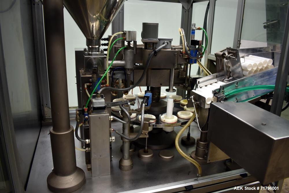 Used Tonazzi COLIBRI 801 Automatic,Plastic Tube Filler and Sealer