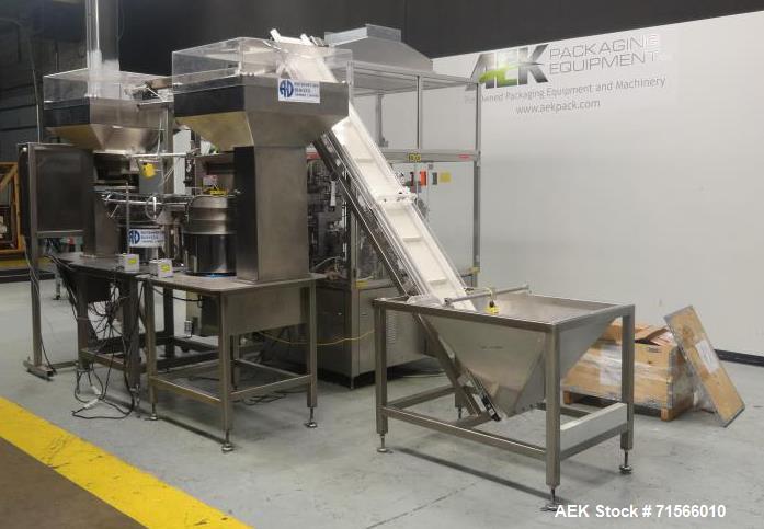 Used Unipac Model 240 Dual Head Plastic Tube Filler
