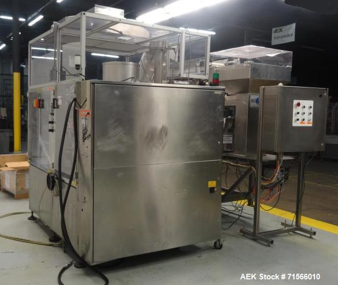 Used Unipac Model 240 Dual Head Plastic Tube Filler