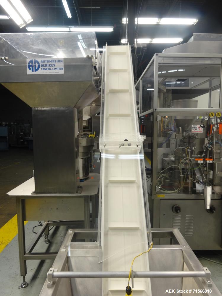 Used Unipac Model 240 Dual Head Plastic Tube Filler