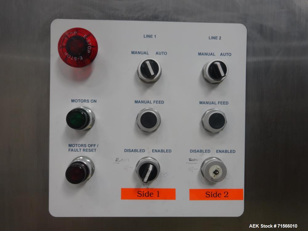 Used Unipac Model 240 Dual Head Plastic Tube Filler
