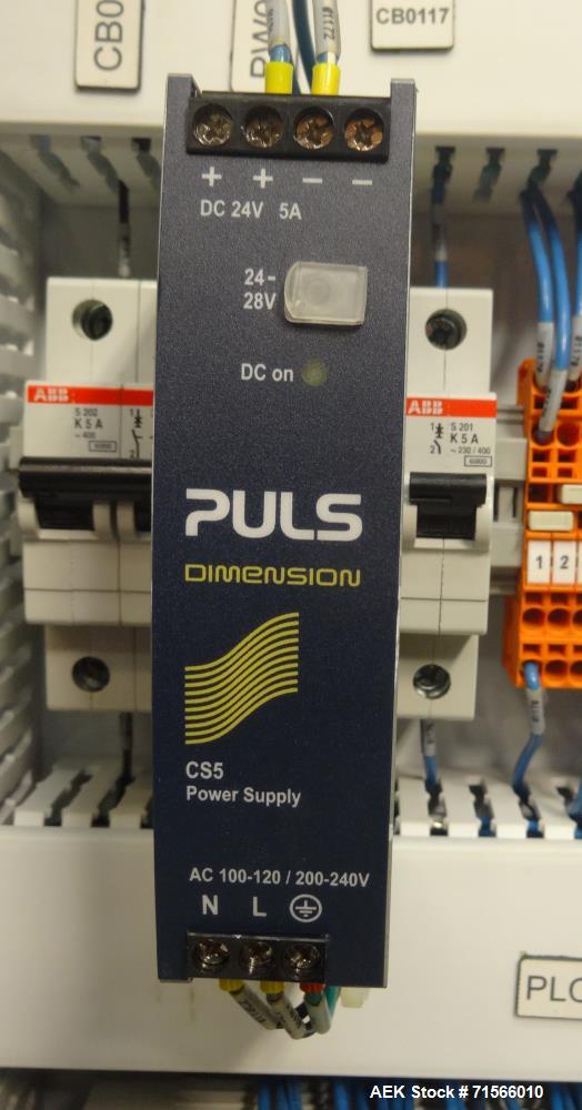 Used Unipac Model 240 Dual Head Plastic Tube Filler