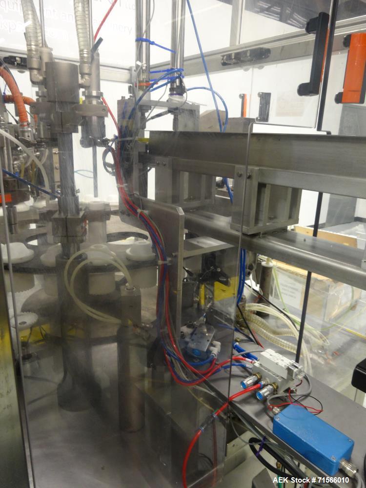 Used Unipac Model 240 Dual Head Plastic Tube Filler