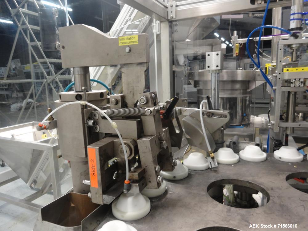 Used Unipac Model 240 Dual Head Plastic Tube Filler