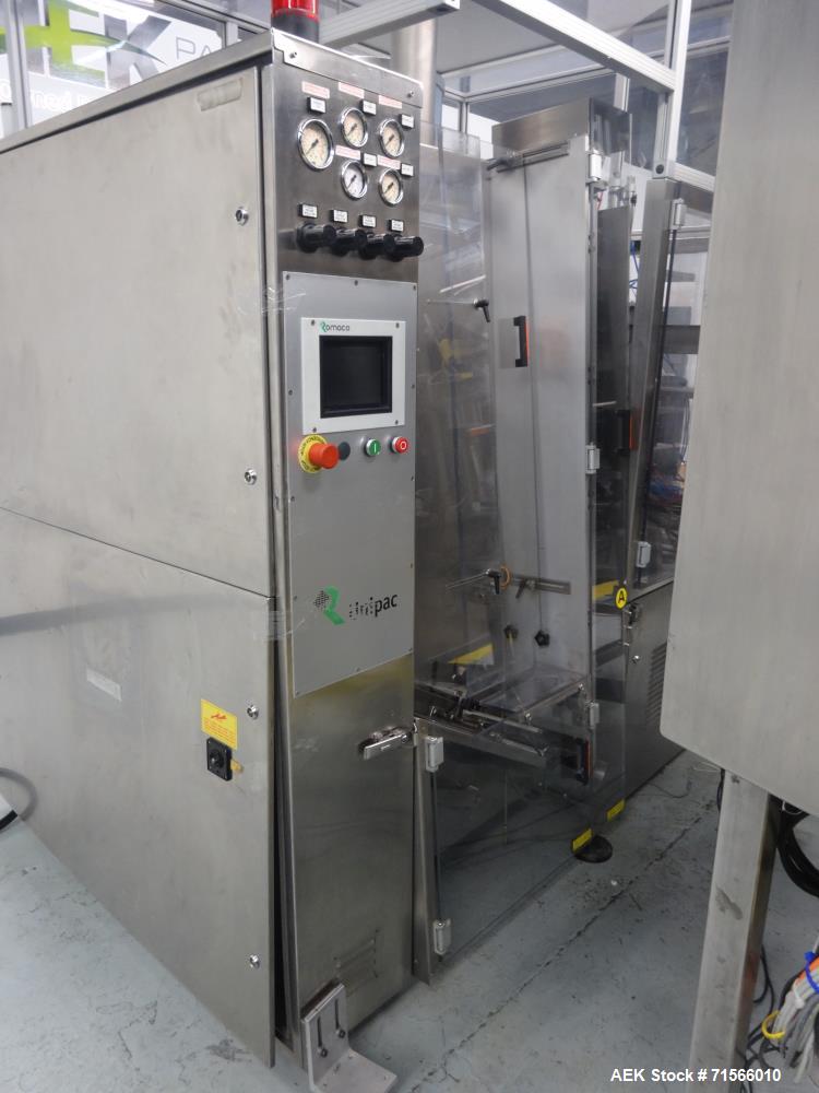 Used Unipac Model 240 Dual Head Plastic Tube Filler