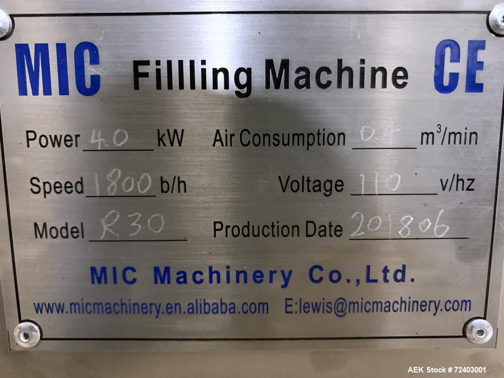 MIC Machinery MIC-R30 Semi Auto Tube Filling and Sealing Machine