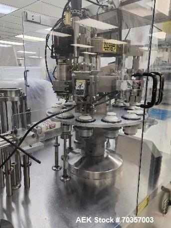 Used Vanguard VF-100P111 Automatic Hot Air Tube Filler & Sealer – 100 TPM