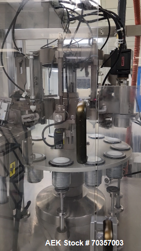 Used Vanguard VF-100P111 Automatic Hot Air Tube Filler & Sealer – 100 TPM