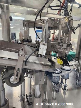 Used Vanguard VF-100P111 Automatic Hot Air Tube Filler & Sealer – 100 TPM