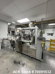 Used Norden NM902 Automatic Hot Air Plastic Tube Filler | Up to 100 TPM | 1–300 mL Fill | Cassette Feeder & Chiller