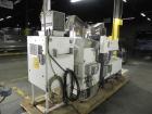 Used Arenco Model AM2000 Twin Piston Laminate Tube Filler. Currently equipped with high frequency sealer. Tubes are fed automatically through a dual tube magazine. Stations include tube cleaning, tub...