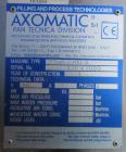 Used Axomatic Tube Filler – 200 Tubes Per Minute, Hot Air Sealer